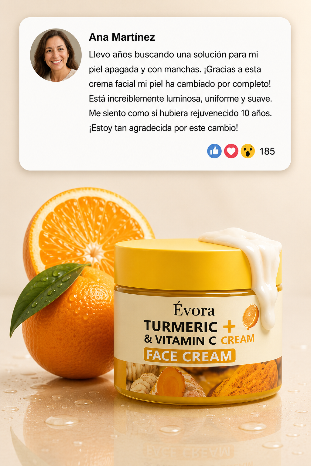 Crema Facial antienvejecimiento